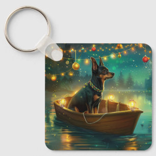 Porte-clés Voyage de Noël australien Kelpie
