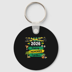 Porte-clés Voyage de vacances en Jamaïque 2026, tenue assorti