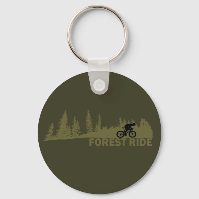 Porte-clés voyage en forêt (Recto)