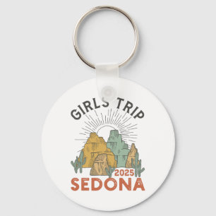 Porte-clés Voyage Filles Sedona Vacances d'Été 2025 Semaine d