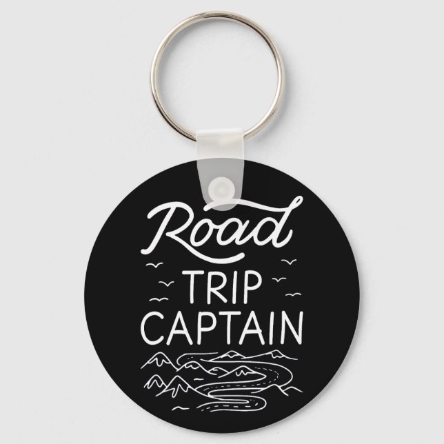 Porte-clés Voyage sur route Capitaine I (Recto)