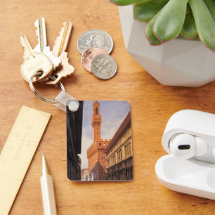 Porte-clés Voyage Vintage, Palazzo Vecchio, Florence, Italie
