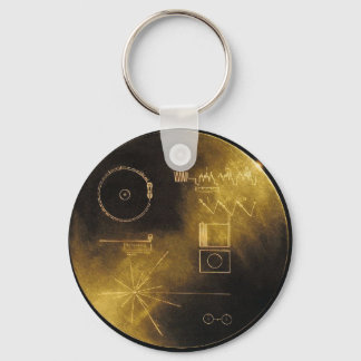 Porte-clés Voyager Golden Record Porte - clé
