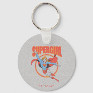 Porte-clés Vrai Vintage Supergirl Flying Graphic