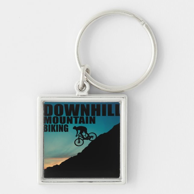 Porte-clés VTT downhill (Devant)