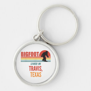 Porte-clés Vue de Bigfoot à Travis Texas 