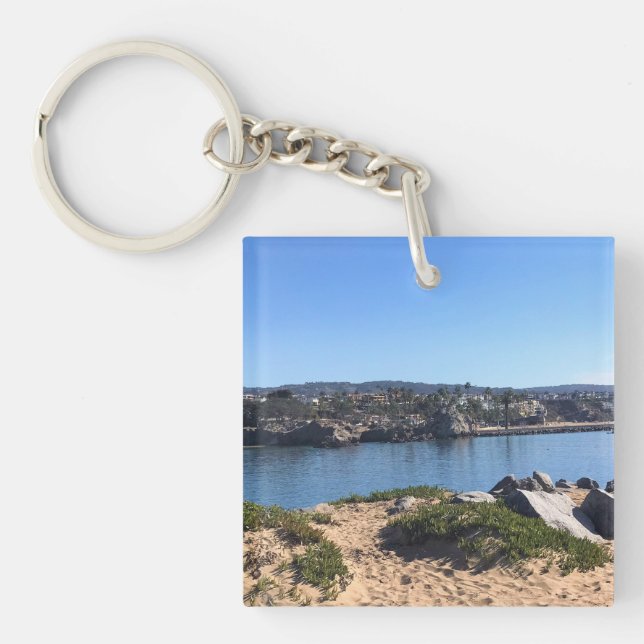 Porte-clés Vue depuis le Wedge, Newport Beach, Californie (Devant)