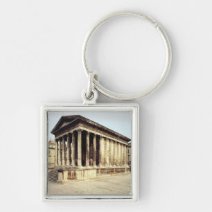 Porte-clés Vue du Maison Carree, c.19 AVANT JÉSUS CHRIST