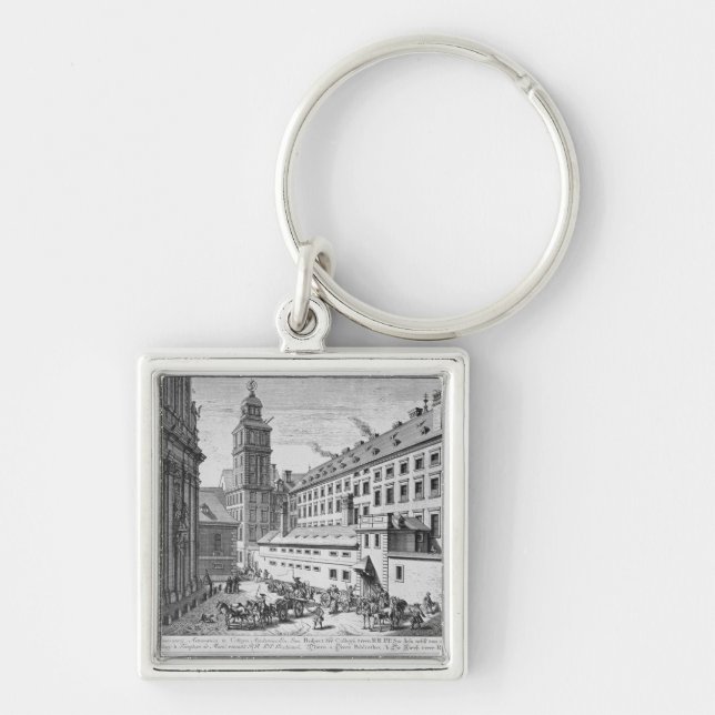 Porte-clés Vue du nouvel observatoire dans le jésuite (Devant)