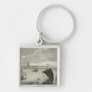 Porte-clés Vue gravée de Saint-Pétersbourg 5