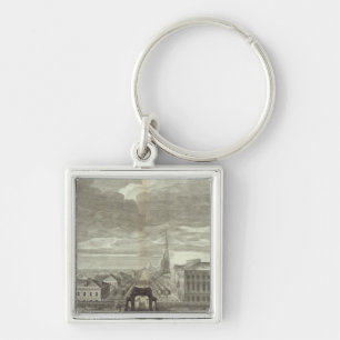 Porte-clés Vue gravée de Saint-Pétersbourg 6