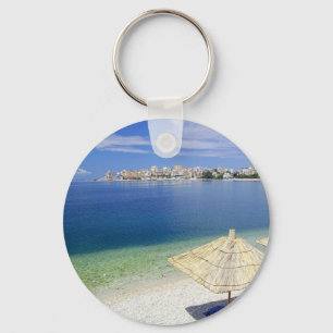PORTE-CLÉS VUE MAGNIFIQUE DE PLAGE