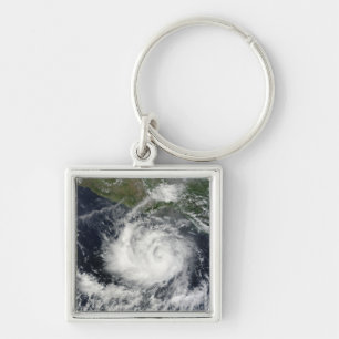 Porte-clés Vue satellite de la tempête tropicale Darby