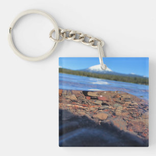 Porte-clés Vue sous-marine du lac Little Lava, Oregon