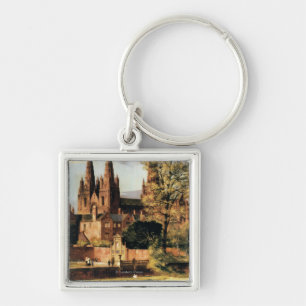 Porte-clés Vue sur la cathédrale de Lichfield