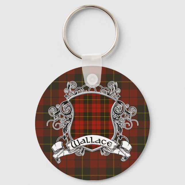 Porte-clés Wallace Tartan Shield (Recto)