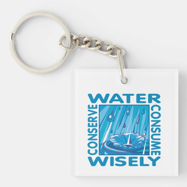 Porte-clés Water Conservation (Devant)