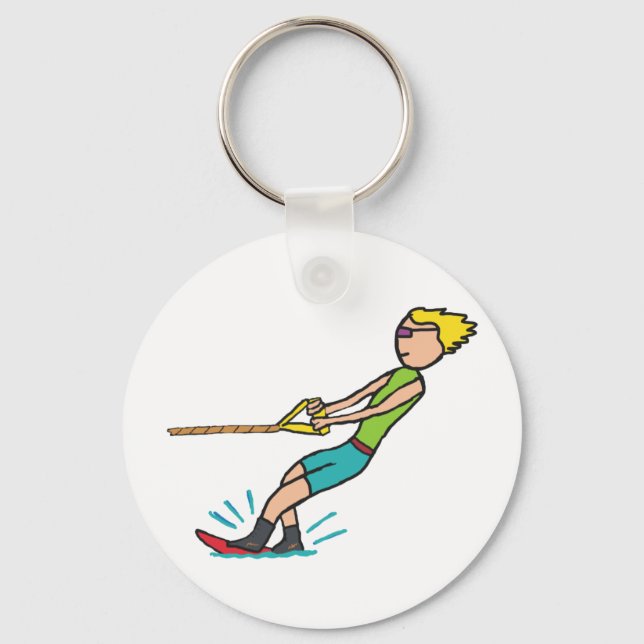 Porte-clés Water Skiing (Recto)