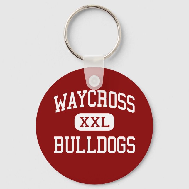 Porte-clés Waycross - Bulldogs - Moyen - Waycross Géorgie (Recto)