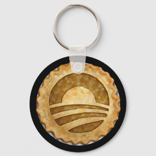 Porte-clés "We Want Pie!" Obama Pie Keychain