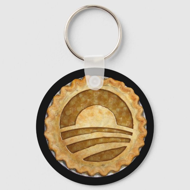 Porte-clés "We Want Pie!" Obama Pie Keychain (Recto)