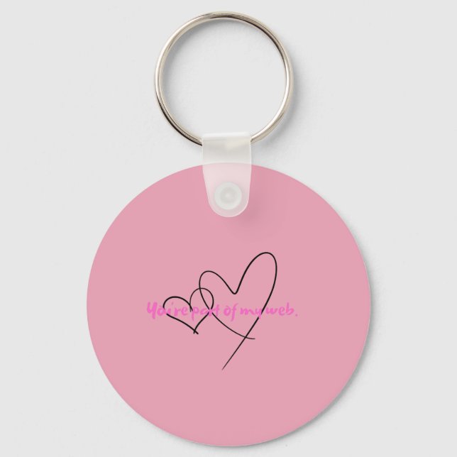 Porte-clés Web Within – Art of Hidden Strength (Recto)