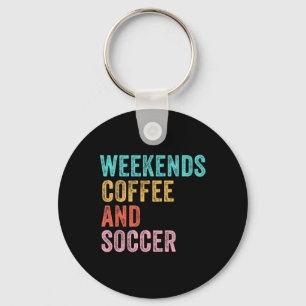 Porte-clés Week-ends Café Et Football Drôle De Maman De Footb