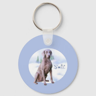 Porte-clés Weimaraner Noel Porte - clé