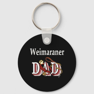 Porte-clés weimaraner papa Porte - clé