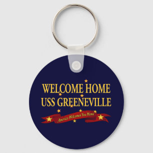 Porte-clés Welcome Home USS Greeneville