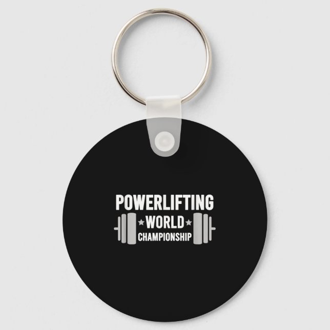 Porte-clés Werlifter Motivational Gym Werlifting World Chamon (Recto)