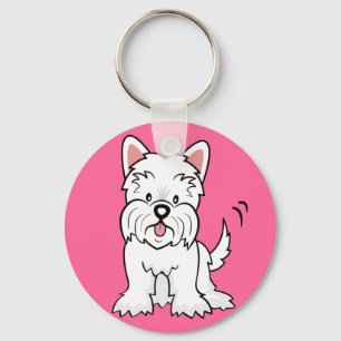 Porte-clés West Highland White Terrier Cadeaux et marchandise