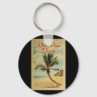 West Palm Beach Palm Tree Vintage voyage