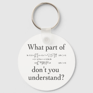 Porte-clés What part of...