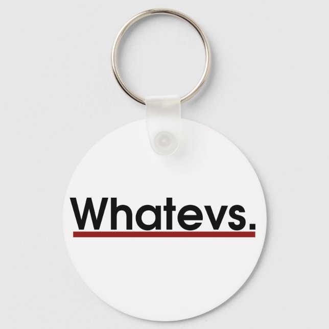 Porte-clés Whatev (Recto)