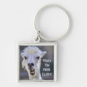 Porte-clés What's The Prob- Llama ? Cute Funny LLAMA