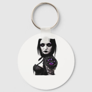 Porte-clés Whimsigoth Classic Design Pour Halloween