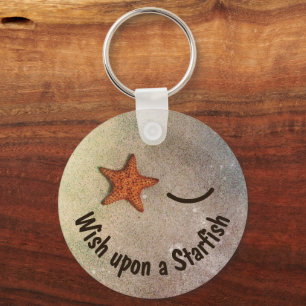 Porte-clés Whimsmile and Wink Starfish Beach