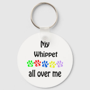Porte-clés Whippet Walks Design