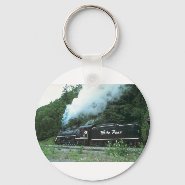 Porte-clés White Pass et Yukon in White Pass de Skagway, (Recto)