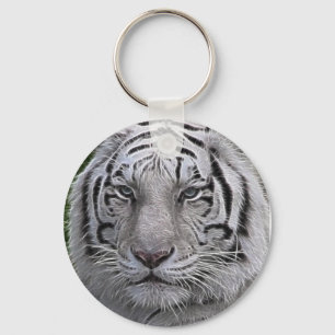 Porte-clés White Tiger Face