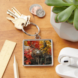 Porte-clés Whitetail In Autumn
