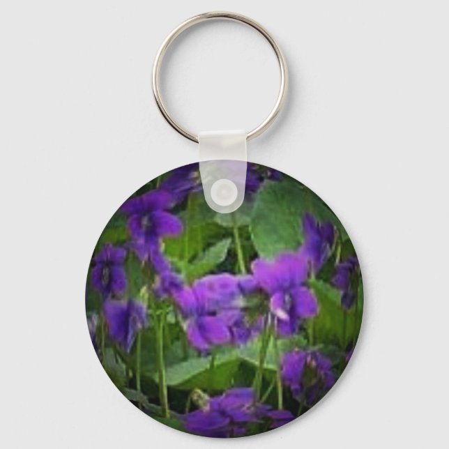 Porte-clés WI Wood Violet Spotlight Porte - clé (Recto)