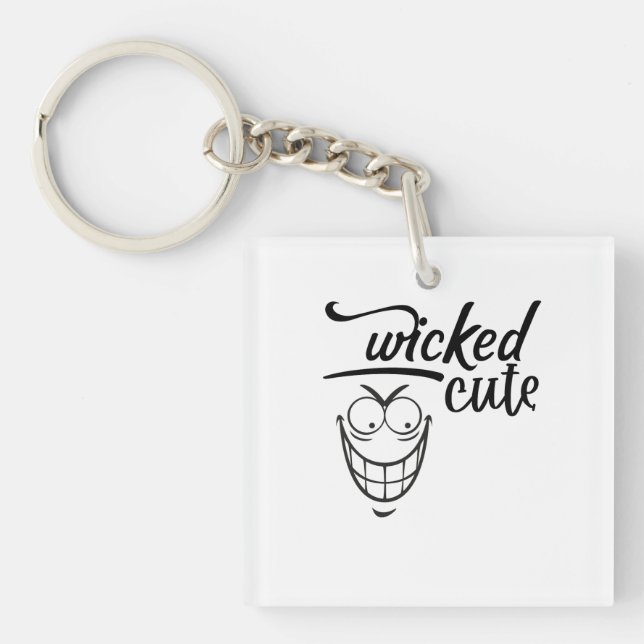 Porte-clés wicked cute design  (Devant)