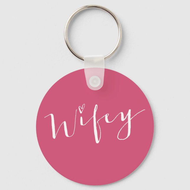 Porte-clés Wifey (Recto)