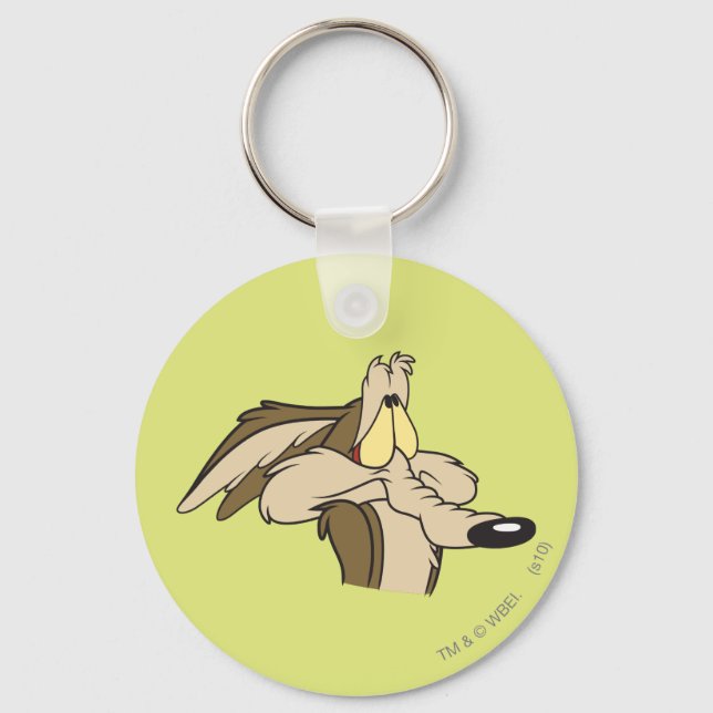 Porte-clés Wile E. Coyote : Une catastrophe imminente (Recto)