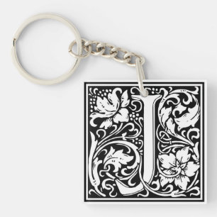Porte-clés William Morris Alphabet "J"