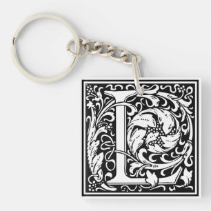 Porte-clés William Morris Alphabet "L"