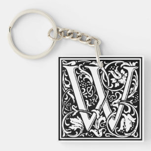 Porte-clés William Morris Alphabet "W"