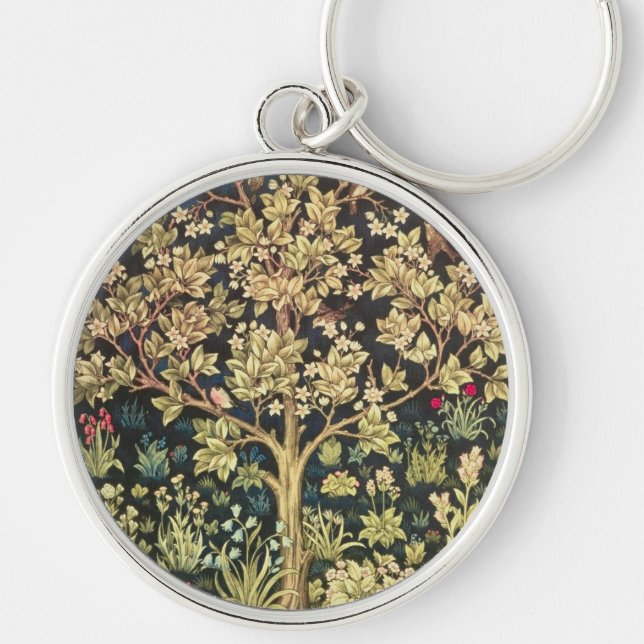 Porte-clés William Morris Arbre De Vie (Devant)